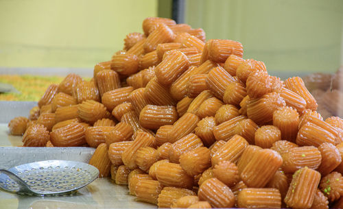 Close-up of food in plate