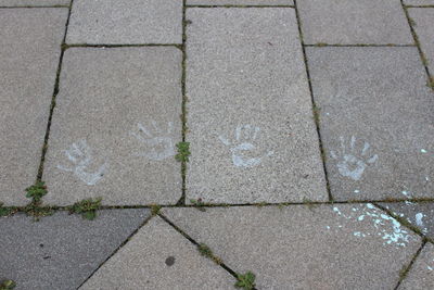 Full frame shot of paving stone