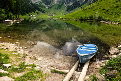 Scenic view of lake