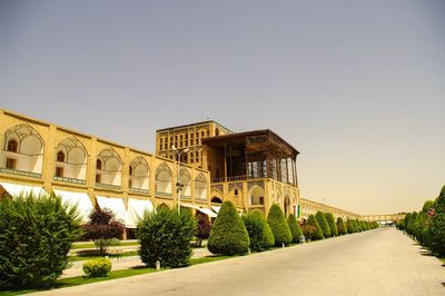 View of building against clear sky