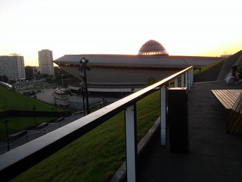 Panoramic view of city against sky