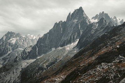 View of mountains