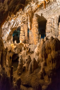 Low angle view of cave