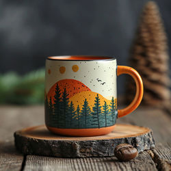 Close-up of coffee cup on table