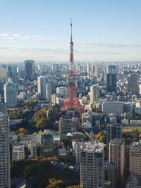 Tokyo tower view from andaz