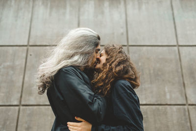 Couple kissing