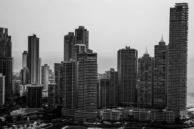 Skyscrapers in city