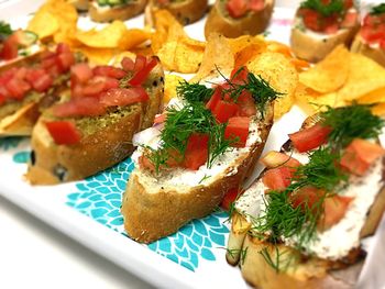 Close-up of food in plate