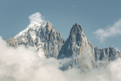 View of mountains