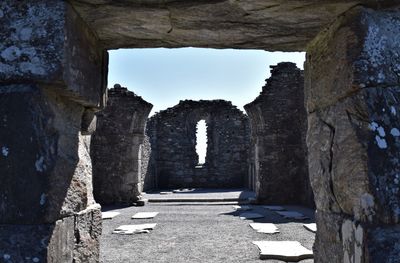 Old ruins of building