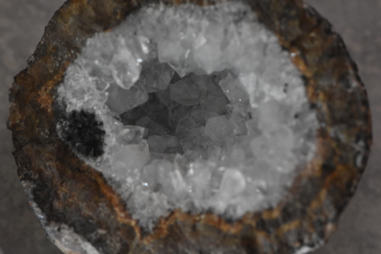 close-up, mineral, no people, geology, crystal, indoors, single object, food and drink