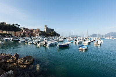 Lerici castle and harbor