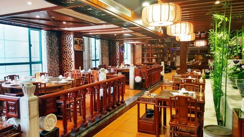 View of shopping mall