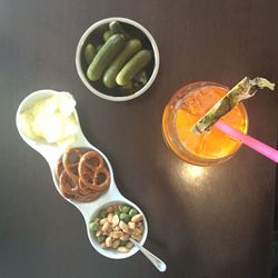 Close-up of salad in bowl