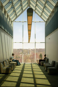 Interior of building