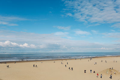 Group of people on beach