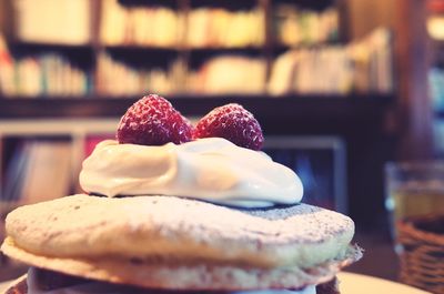 Close-up of cake