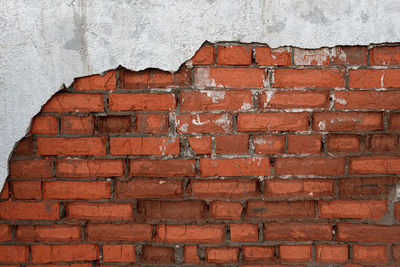 Full frame shot of brick wall