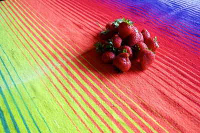 Close-up of salad on table