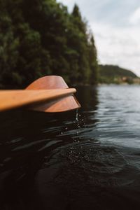 Boat in lake