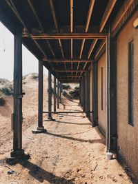 Corridor of building