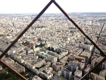 High angle view of cityscape