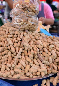 Close-up of food for sale at market stall