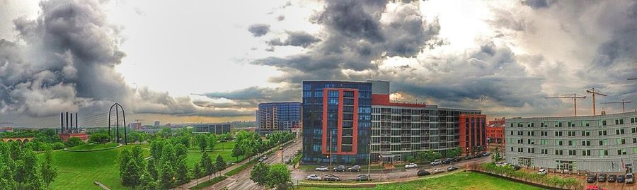 View of cloudy sky