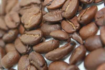 Full frame shot of coffee beans