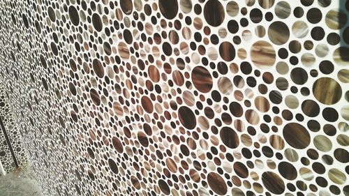 Full frame shot of tiled floor