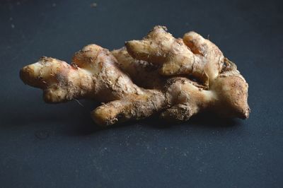 High angle view of bread on table