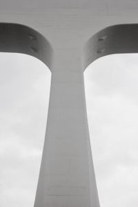 Low angle view of monument against sky