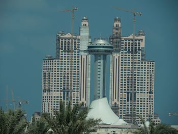 Low angle view of buildings against sky