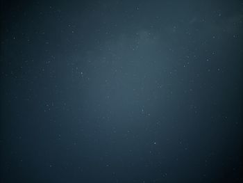 Low angle view of stars against sky at night