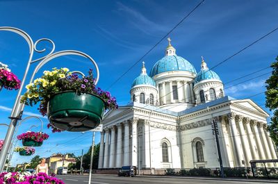 Trinity cathedral, a russian orthodox church built in 1835, in st petersburg