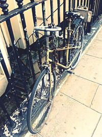 Cars parked in parking lot