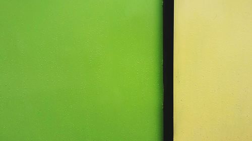 Full frame shot of yellow wall