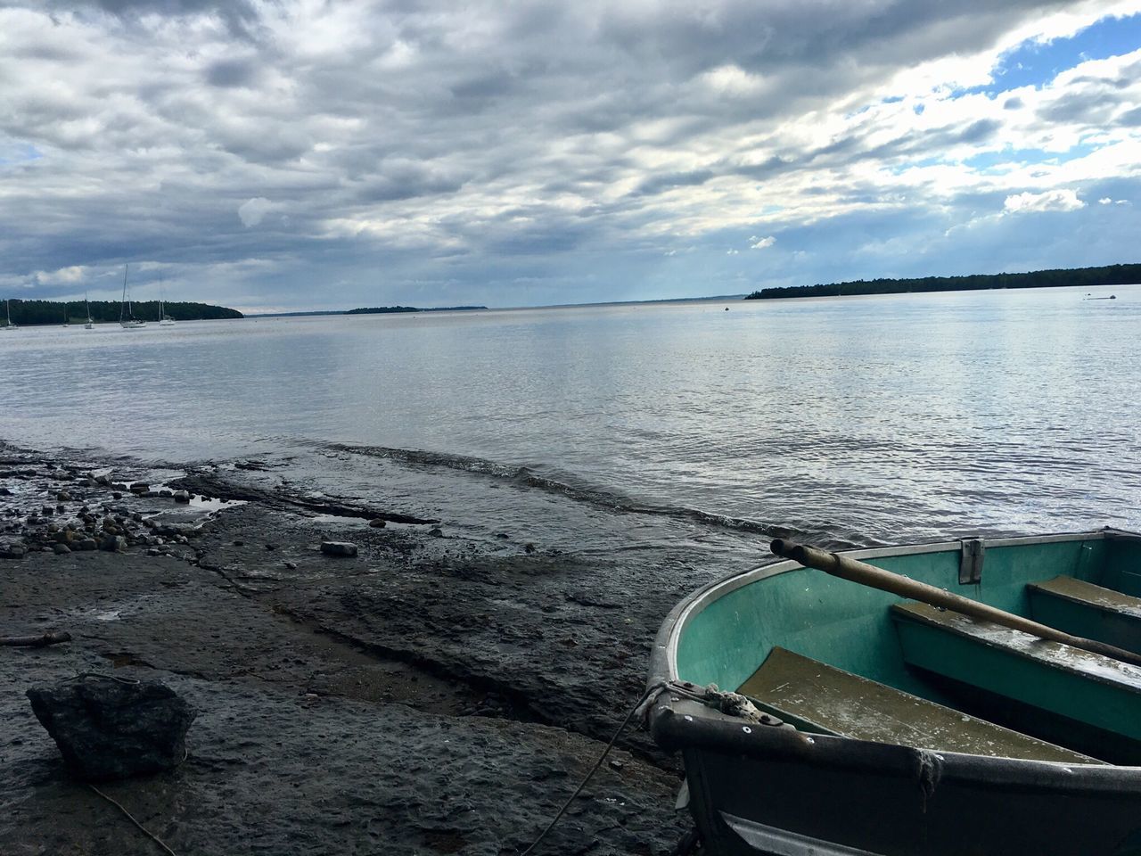 water, cloud - sky, sky, nature, sea, scenics, no people, tranquility, outdoors, beauty in nature, tranquil scene, horizon over water, day, nautical vessel, outrigger