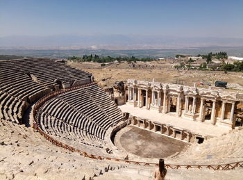 Amphitheater against sky