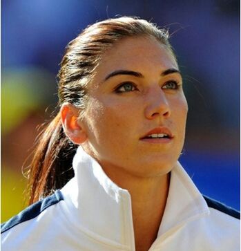 My girl crush! hope solo! <3