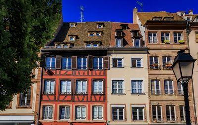 Low angle view of old building