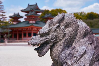 Statue of a temple