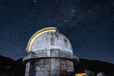 Starry sky in the mountains of mérida, venezuela.



