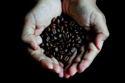 Coffee beans in