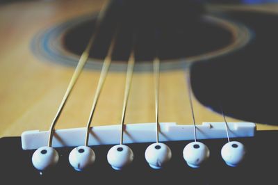 Close-up of guitar