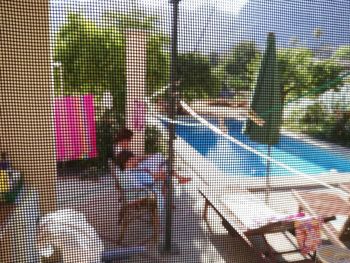 Full frame shot of patterned wall