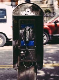 Close-up of a car