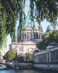 Low angle view of berlin cathedral