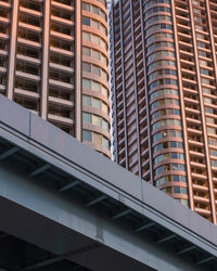 Low angle view of modern building