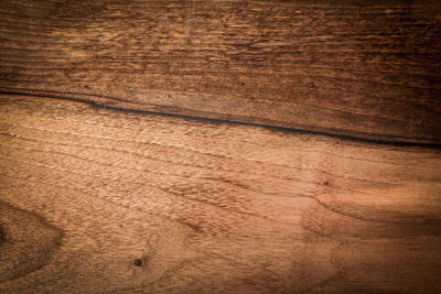 Close-up of wood in the dark